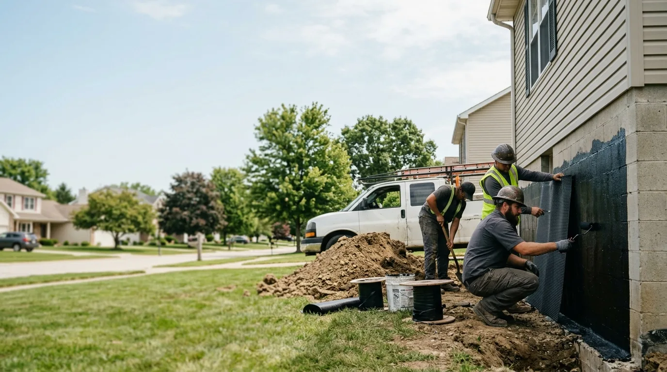 Basement Waterproofing in Mcconnelsville, OH near me